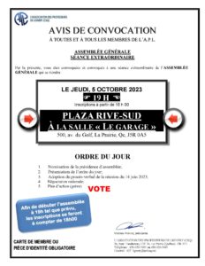 Calendriers scolaires  Association des professeurs de Lignery (FSE-CSQ)